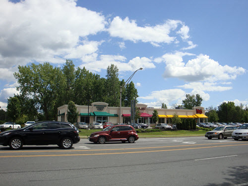 Queensbury strip mall