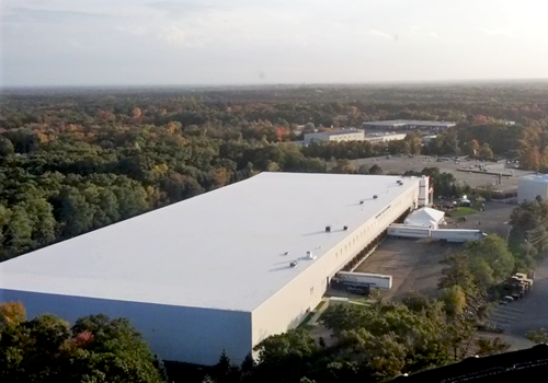 Avon Preferred Main industrial building aerial