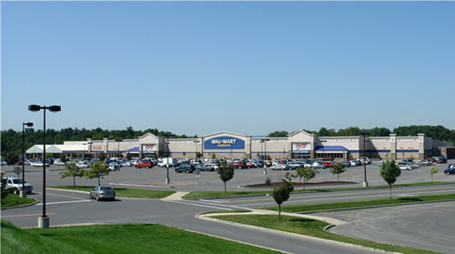 Bethlehem Walmart shopping center