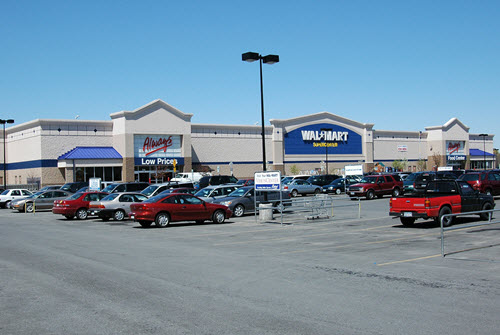 Bethlehem Walmart shopping center