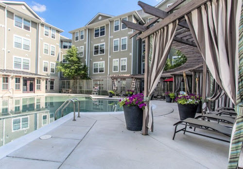 College Park student housing pool