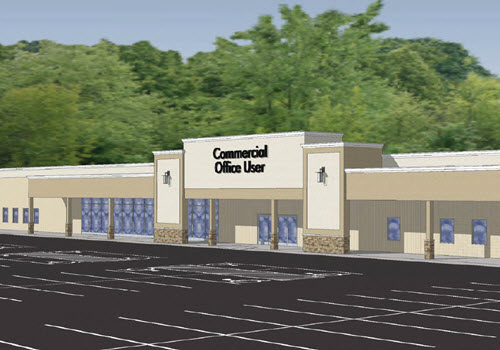 Greenbush shopping center rendering