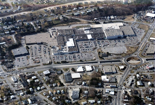 Latham shopping center aerial