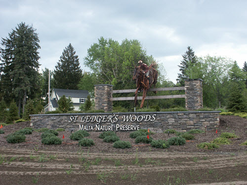 Malta Ledgers Woods sign