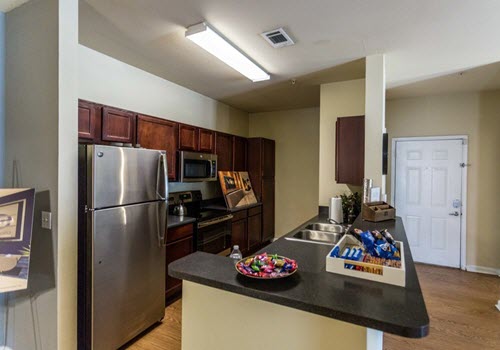 Murfreesboro Vie apartments kitchen