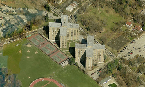 Philadelphia School Lane apartment buildings