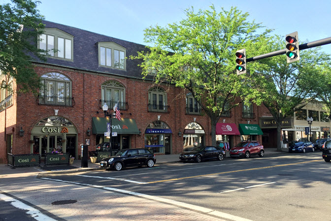 West Hartford street shops